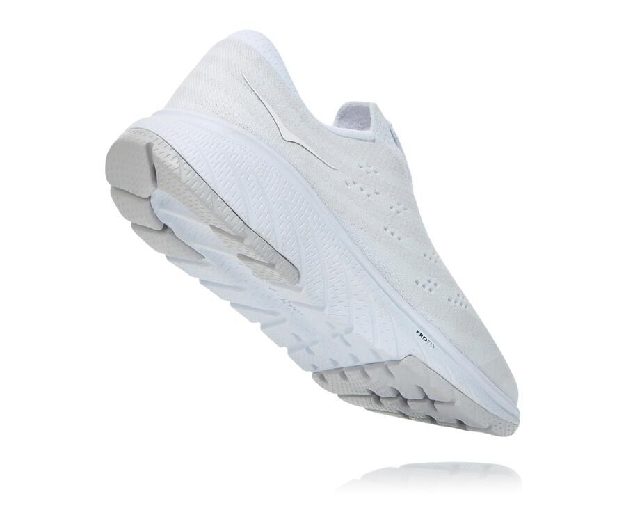 Hoka One One Cavu 3 Slip Promenadskor Dam - Vita - HQZKR-8195